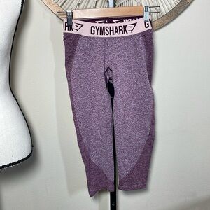 Gymshark Flex Crop Capri Leggings Gym Workout Contour Comfy size Small